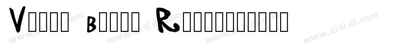 Vodka Brush Regular字体转换